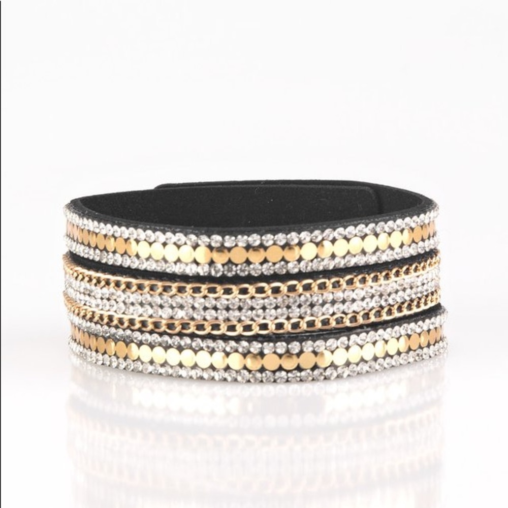 Black and gold combo